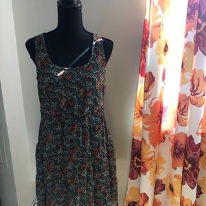 Floral midi dress